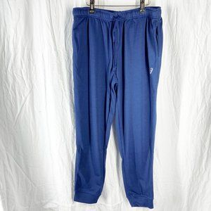 ASICS Mens Navy Reflective Quick Dry Joggers Size 2XL